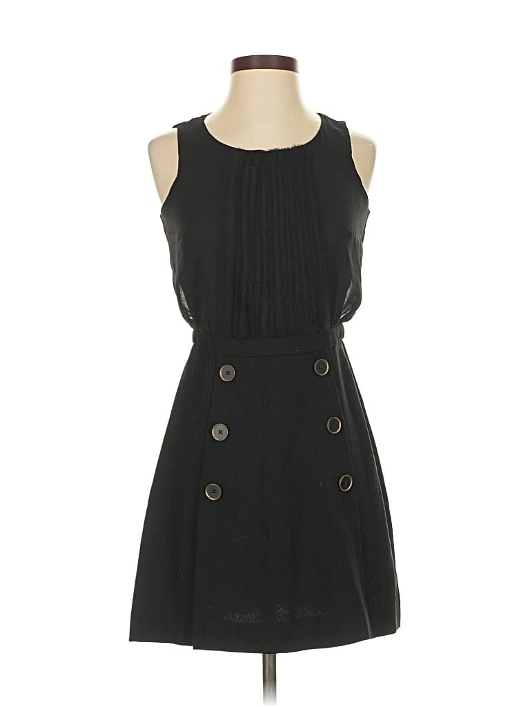 Pre-owned Ann Taylor Loft Casual Dress In Black