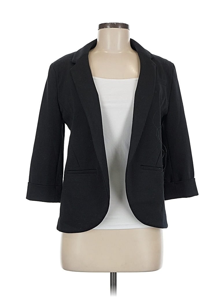 Pre-owned Lauren Conrad Blazer Jacket In Black