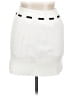 Cider Solid White Casual Skirt Size XL - photo 1