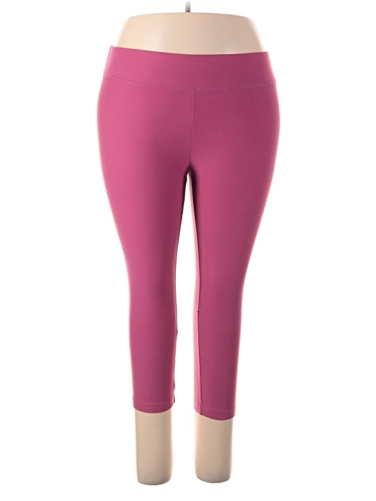 Pre-owned Time And Tru Active Pants In Pink