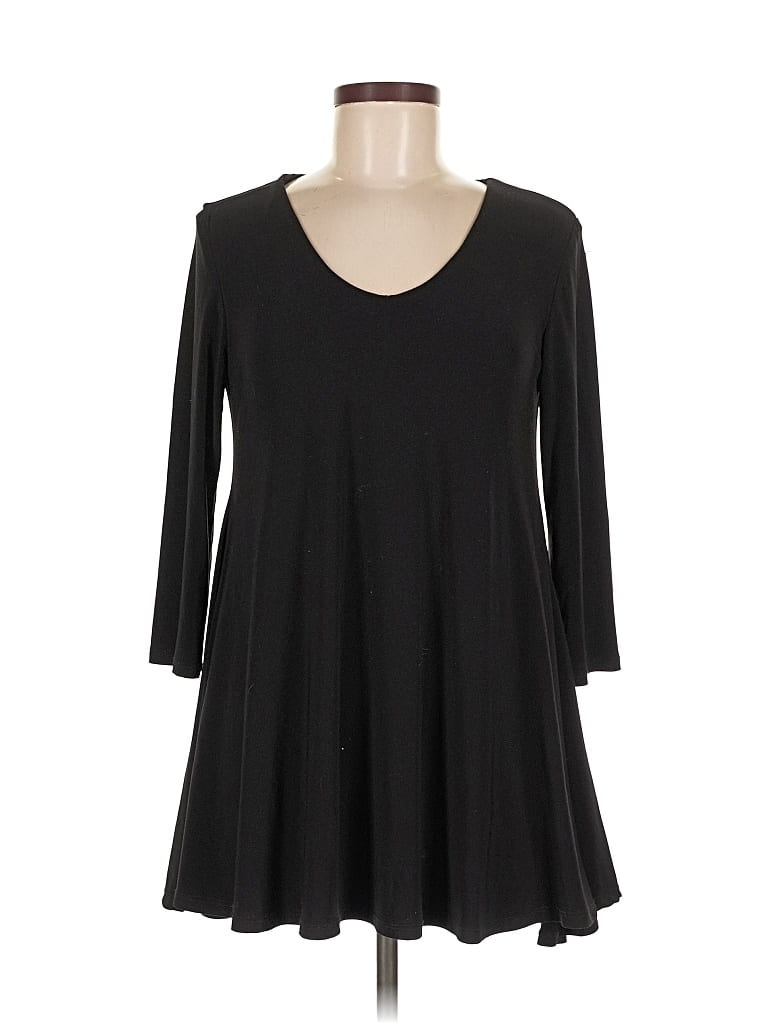 Pre-owned Last Tango Casual Dress In Black