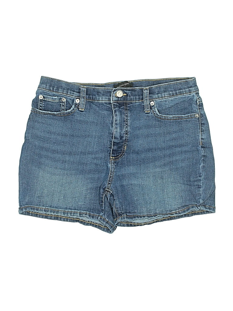 Pre-owned Banana Republic Factory Store Denim Shorts In Blue