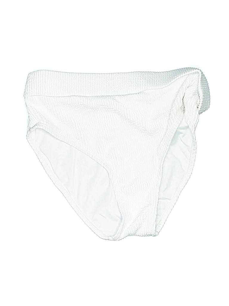 Pre-owned Unbranded Swimsuit Bottoms In White