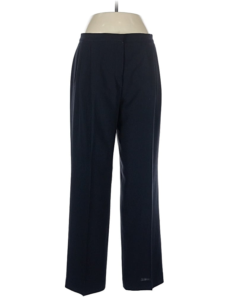 Pre-owned Emporio Armani Wool Pants In Blue