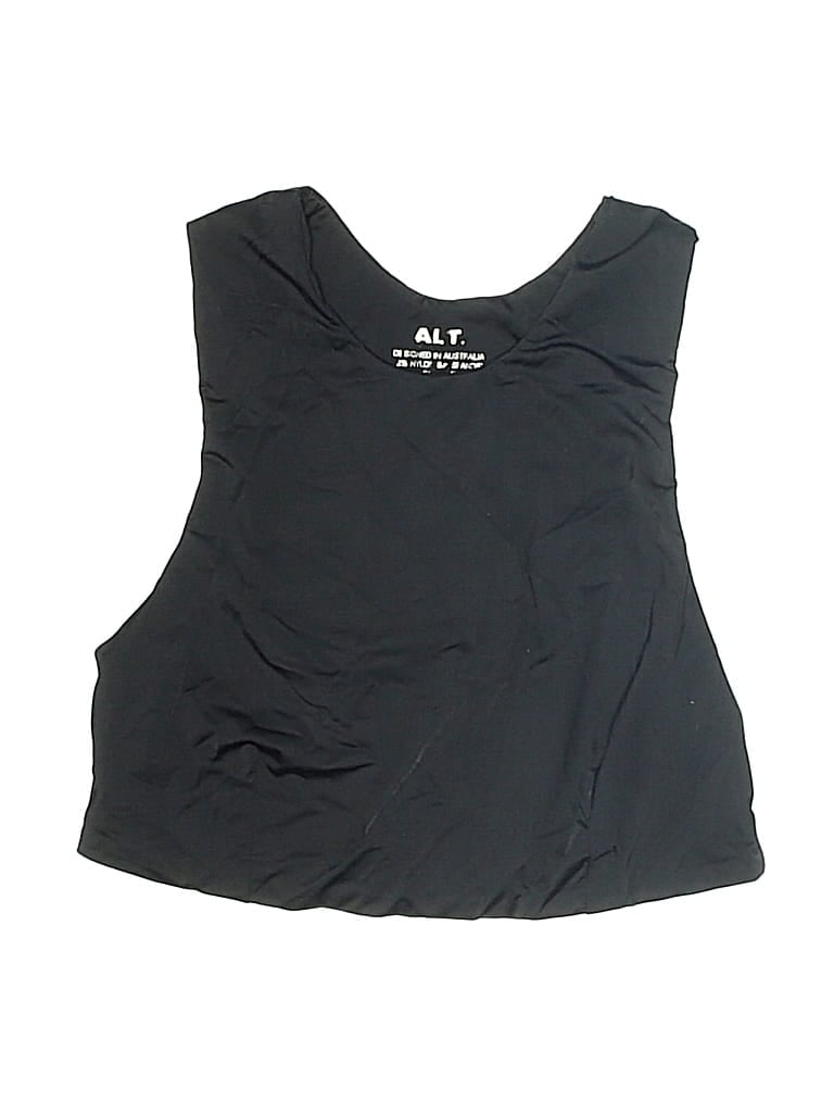 Pre-owned Assorted Brands Swimsuit Top Black Swimwear