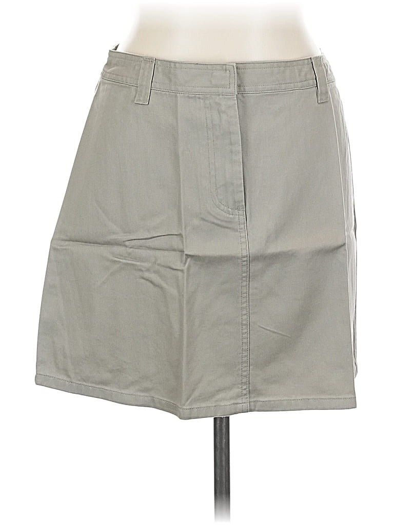 Pre-owned Moda International Casual Skirt In Gray