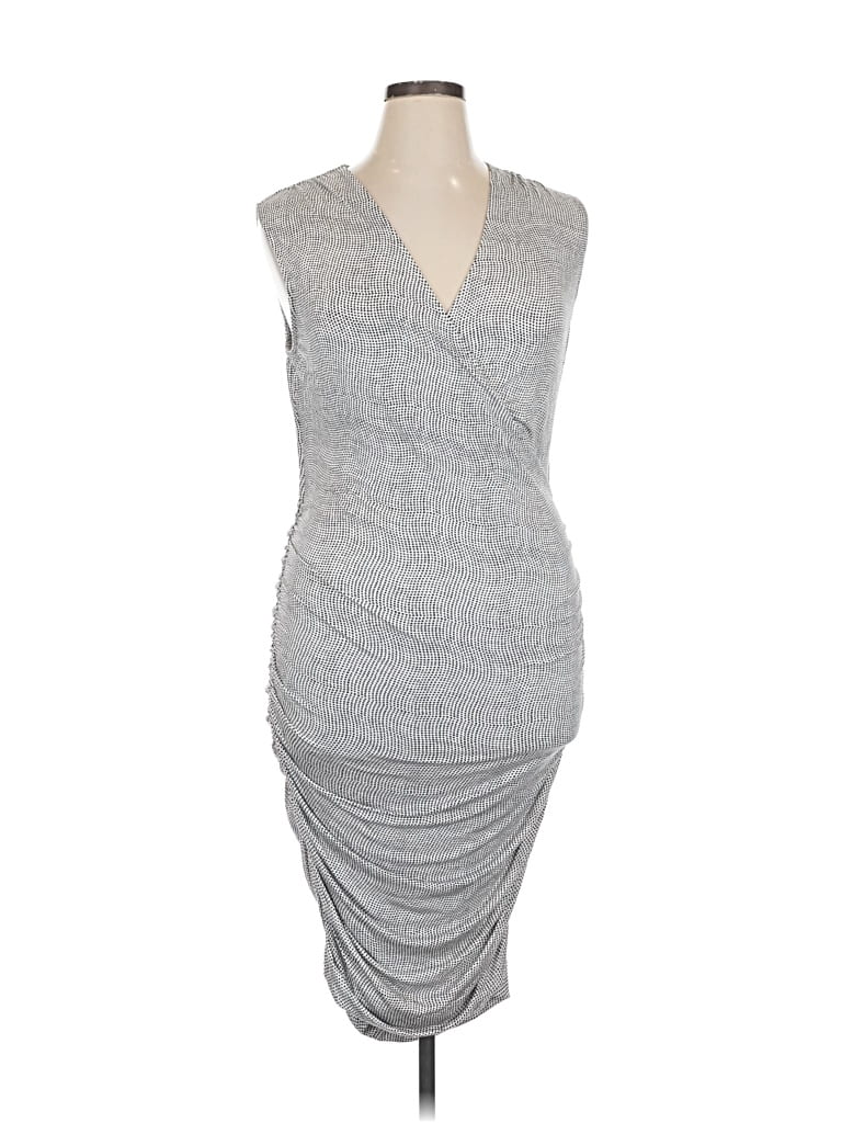 Pre-owned Mossimo Cocktail Dress In Gray
