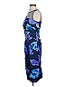 Eliza J 100% Polyester Graphic Blue Cocktail Dress Size 3 - photo 5