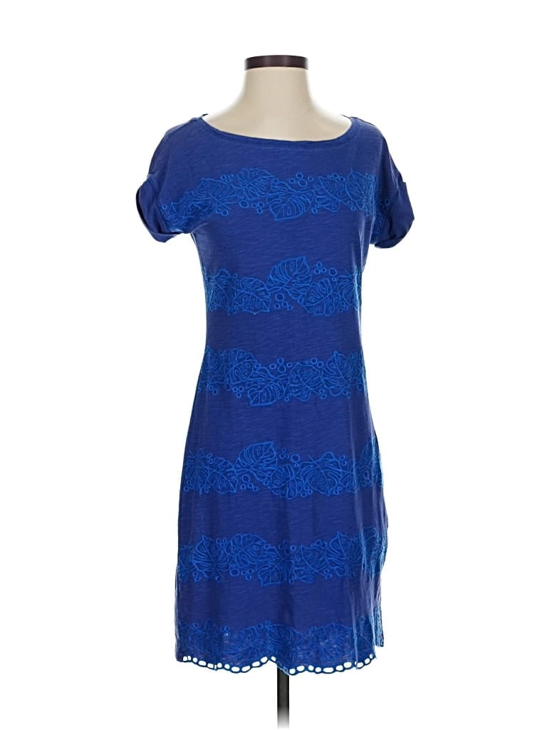 Pre-owned Tommy Bahama Casual Dress In Blue