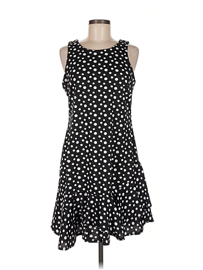 Pre-owned Signature By Robbie Bee Casual Dress In Black