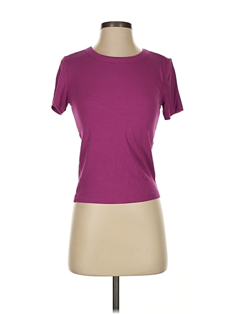 Pre-owned Lou & Grey Active T-shirt In Purple