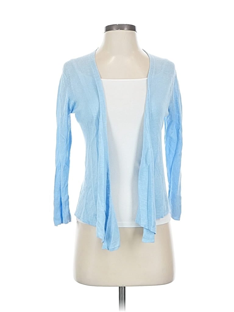 Pre-owned Tommy Bahama Cardigan Sweater In Blue