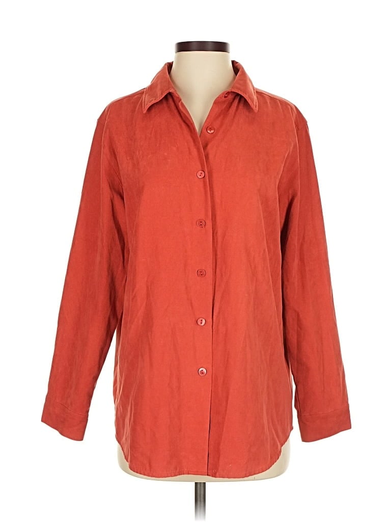 Pre-owned L.l.bean Coat In Orange
