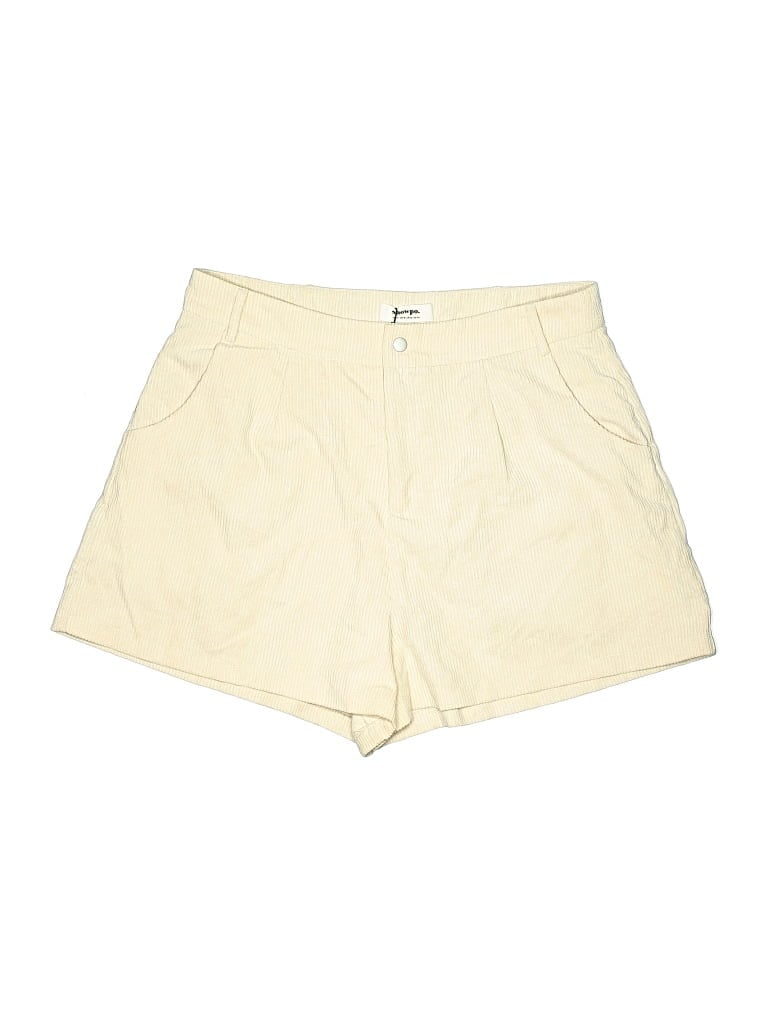 Pre-owned Showpo Khaki Shorts In Yellow