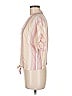Rails Stripes Pink Short Sleeve Blouse Size M - photo 5