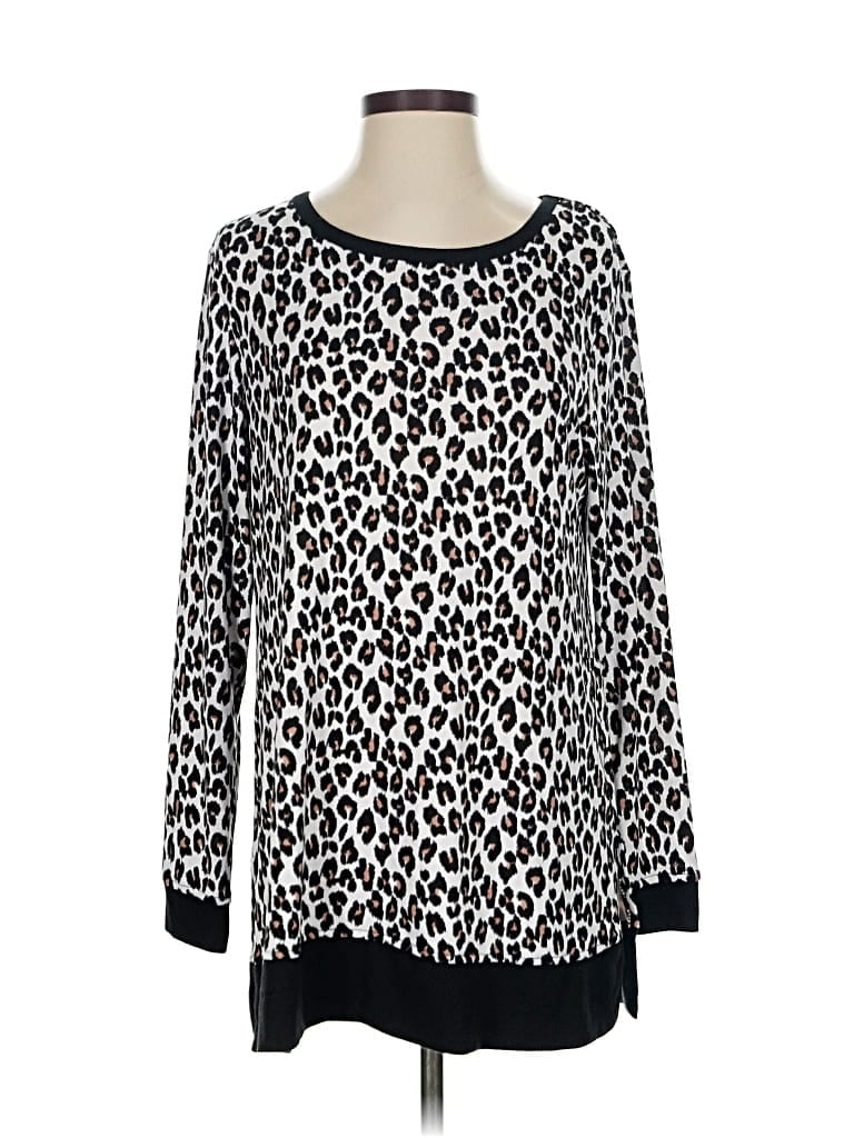 Click to view more detailed imagery on our partner's website Pre-owned Anne Klein Pullover Sweater In Black