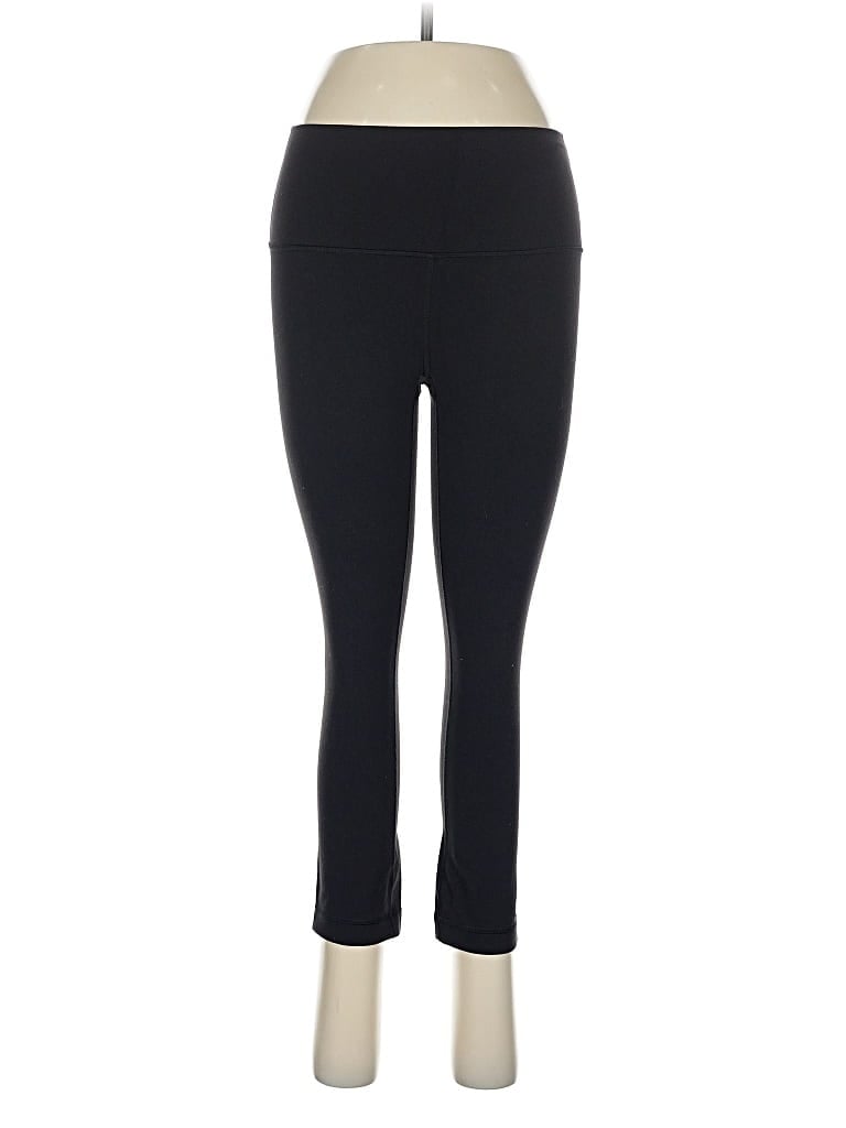 Pre-owned Lululemon Athletica Active Pants In Black