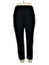 Iris & Ink Solid Black Casual Pants Size 14 - photo 1