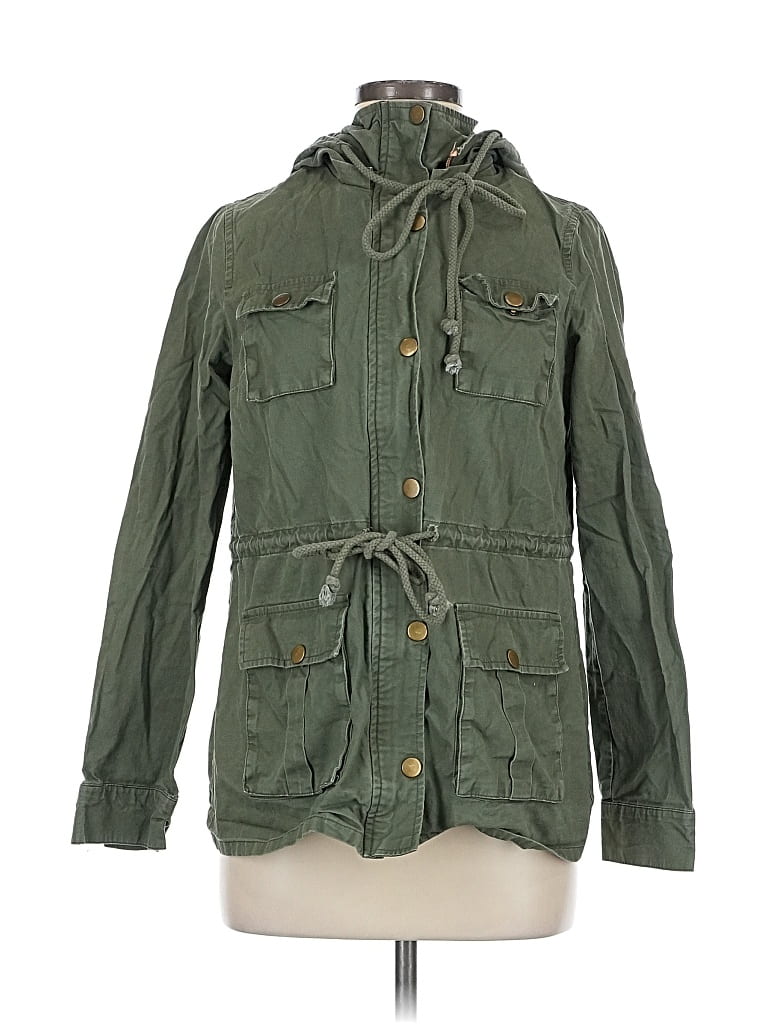 MARKET & SPRUCE Pre-owned Cardigan Sweater In Green