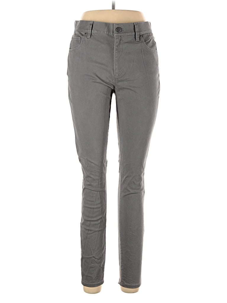 Pre-owned Ann Taylor Factory Casual Pants In Gray