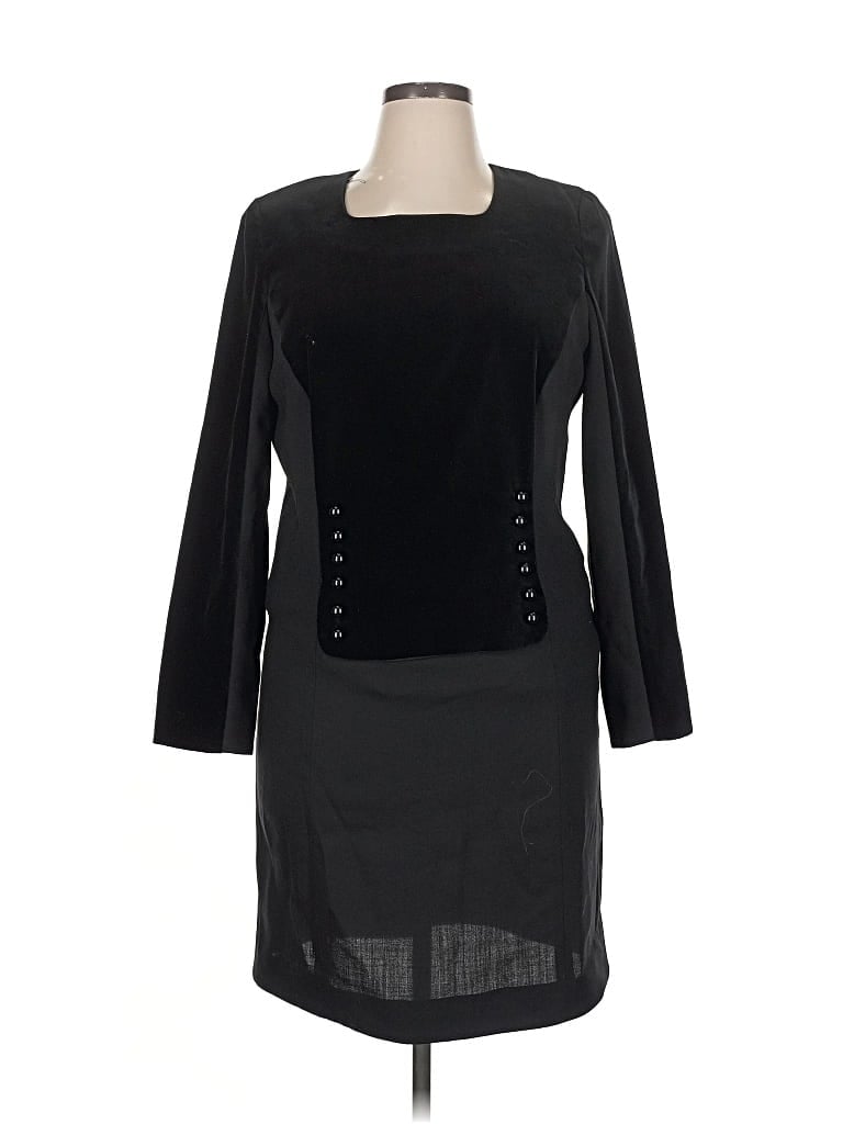 Pre-owned Akris For Bergdorf Goodman Casual Dress In Black