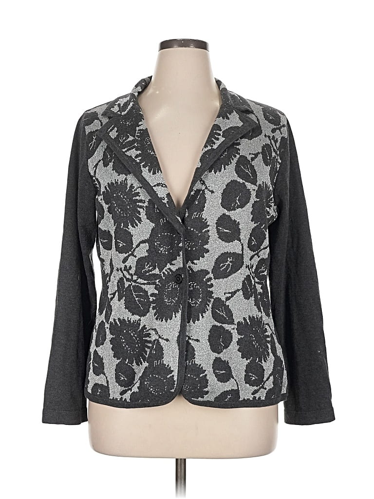 ISAAC MIZRAHI LIVE Pre-owned Cardigan Sweater In Gray