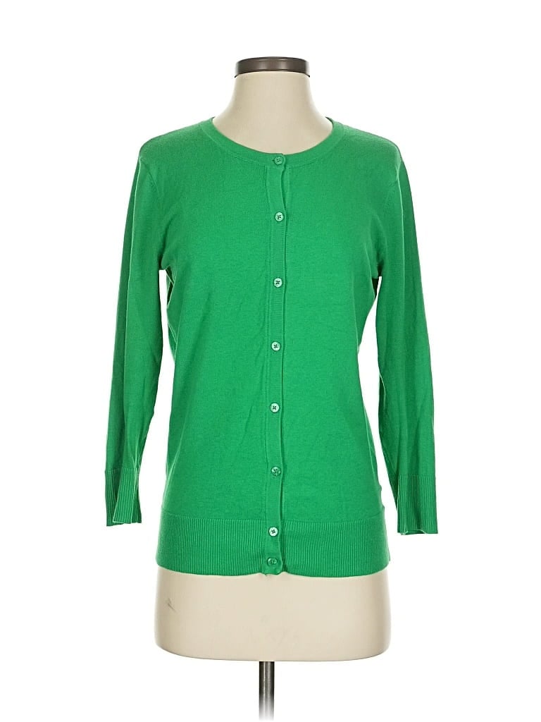 Pre-owned Unbranded Cardigan Sweater In Green