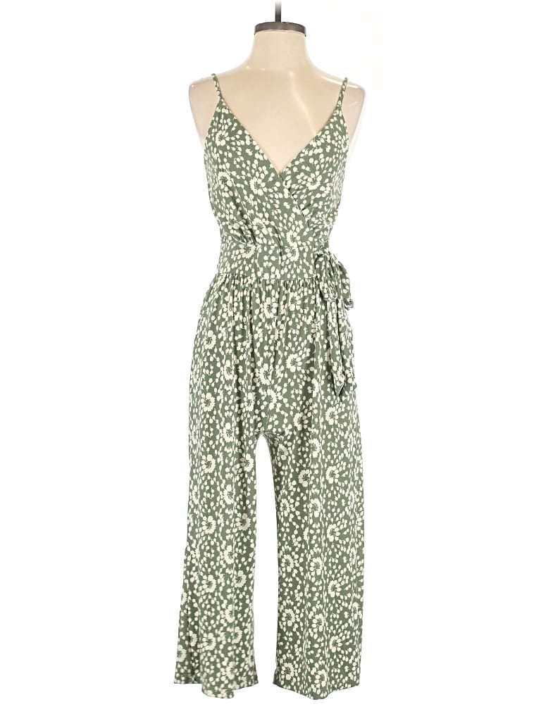Pre-owned Kaileigh Jumpsuit In Green