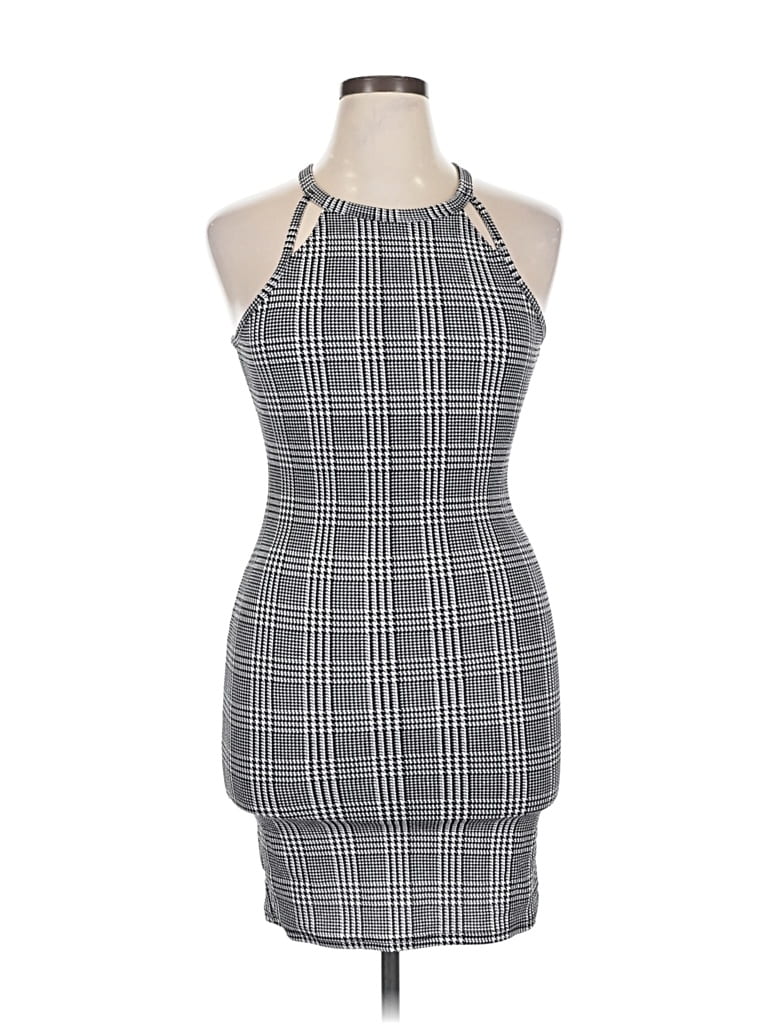 Pre-owned Love J Cocktail Dress In Gray