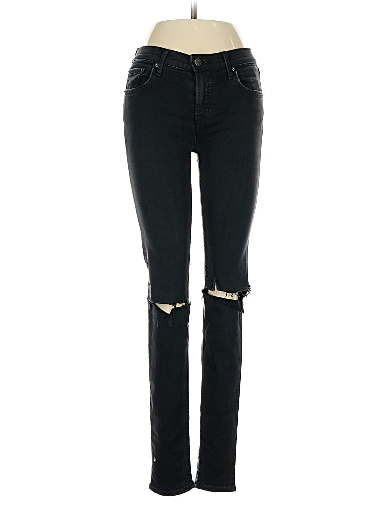 Pre-owned Grlfrnd Jeans In Black
