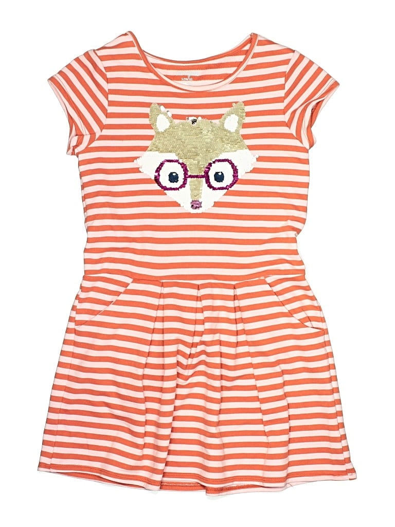 Pre-owned Cat & Jack Kids' Dress In Orange