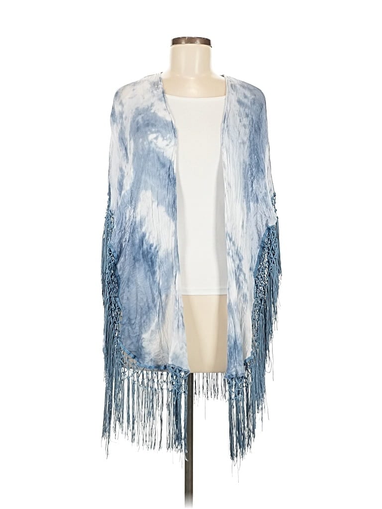 Pre-owned Sonoma Goods For Life Kimono In Blue