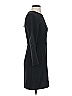 Zara Solid Black Casual Dress Size S - photo 4
