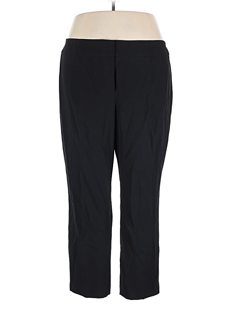 Pre-owned Le Suit Dress Pants In Black