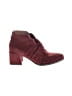 Eileen Fisher 100% Leather Burgundy Ankle Boots Size 5 1/2 - photo 1