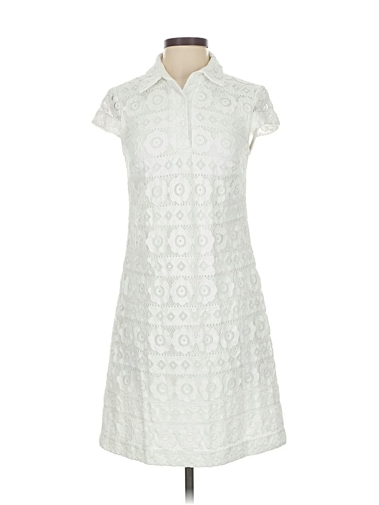 Click to view more detailed imagery on our partner's website Pre-owned Betsey Johnson Casual Dress In White