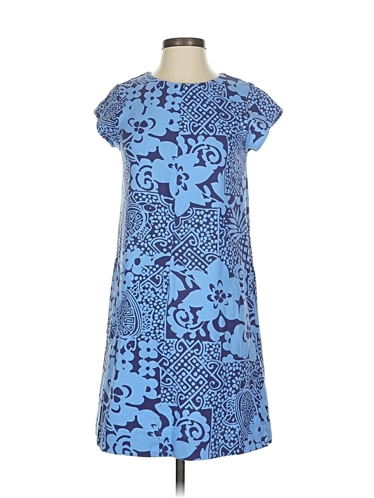 Click to view more detailed imagery on our partner's website Pre-owned Tori Richard Casual Dress In Blue