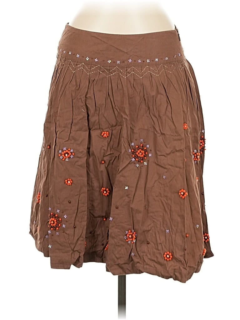 Pre-owned Odille Casual Skirt In Brown