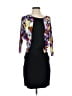 BCBGMAXAZRIA Graphic Black Cocktail Dress Size 0 - photo 1