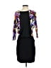 BCBGMAXAZRIA Graphic Black Cocktail Dress Size 0 - photo 2