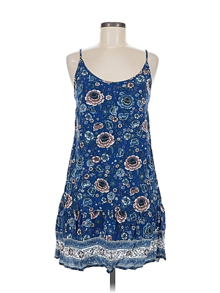 Pre-owned Shibever Casual Dress In Blue