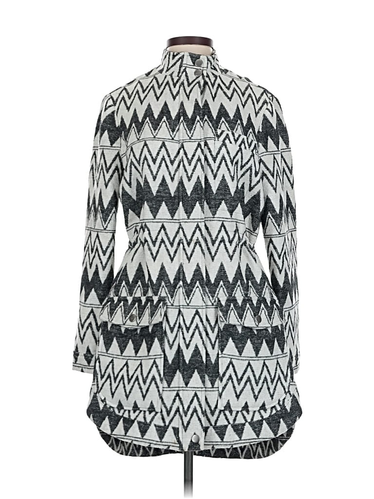 Pre-owned Jack By Bb Dakota Coat In Silver