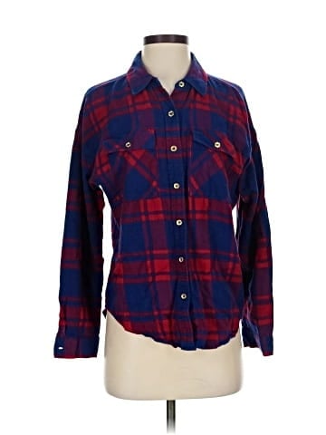 MICHAEL Michael Kors Long Sleeve Button-Down Shirt (view 1)