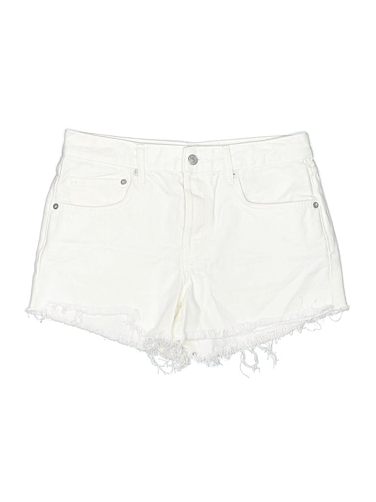Pre-owned We The Free Denim Shorts In White
