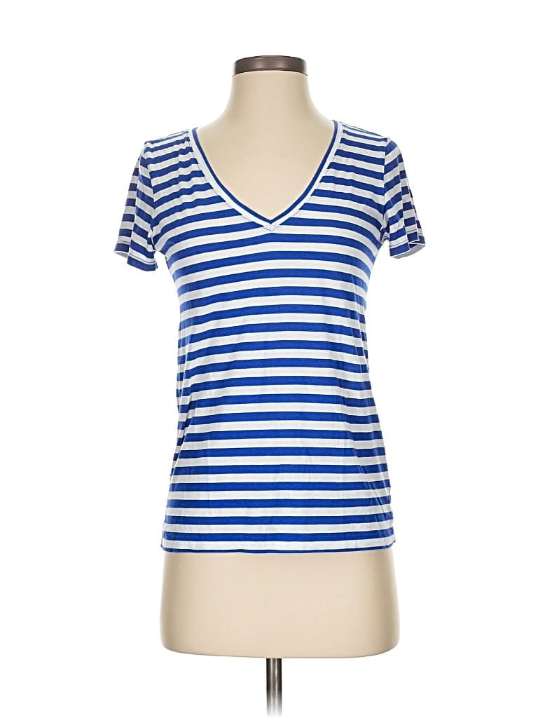 NORDSTROM Pre-owned Short Sleeve T-shirt In Blue