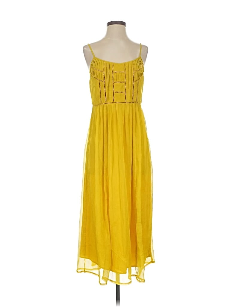 Pre-owned Forever 21 Contemporary Casual Dress In Yellow