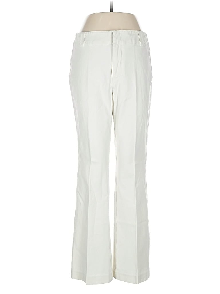 Pre-owned Nic + Zoe Casual Pants In White
