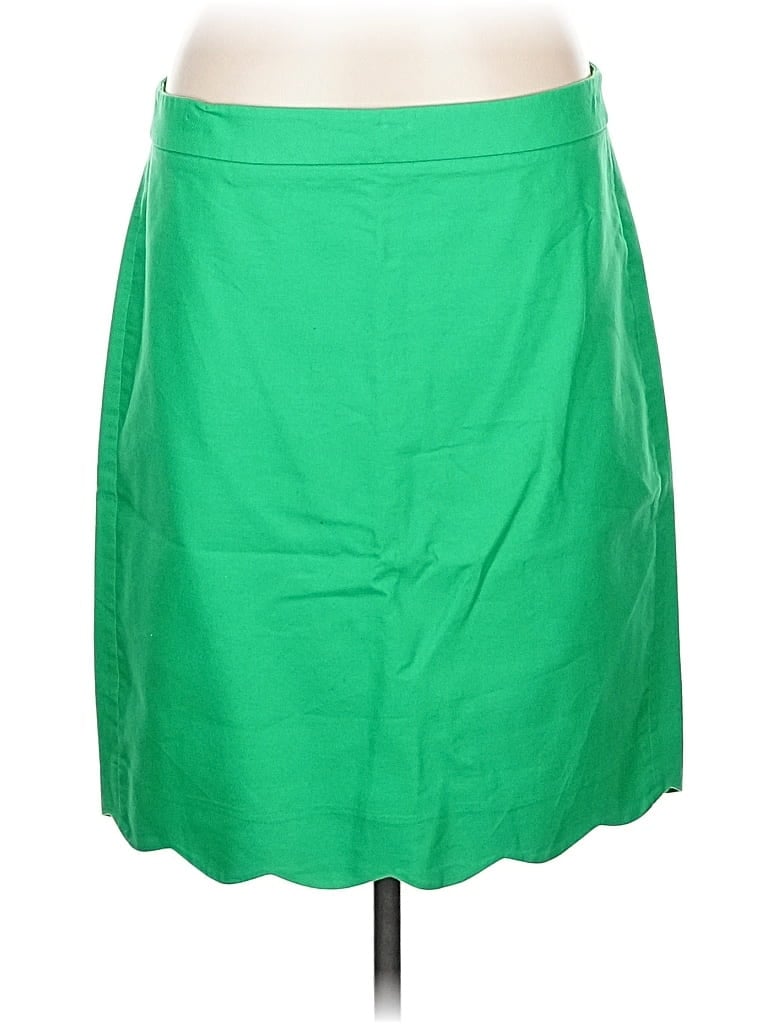 Pre-owned J.crew Factory Store Casual Skirt In Green