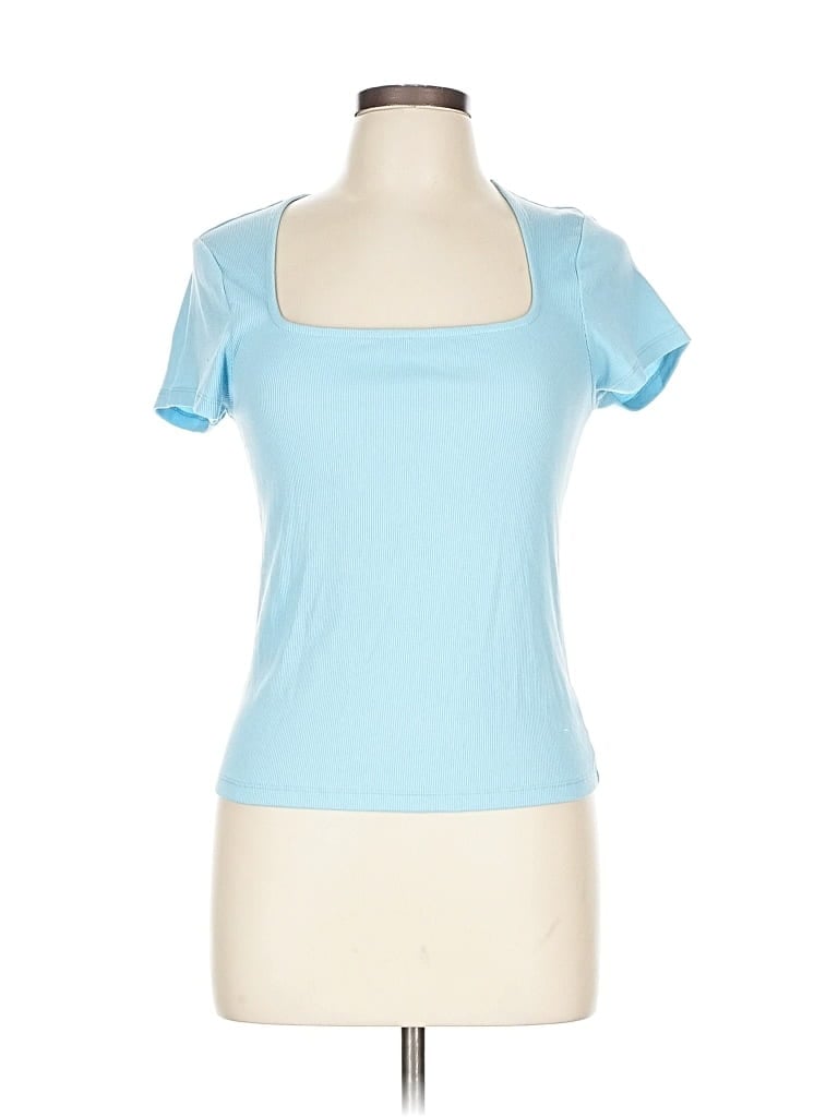 Pre-owned Old Navy Short Sleeve T-shirt In Blue