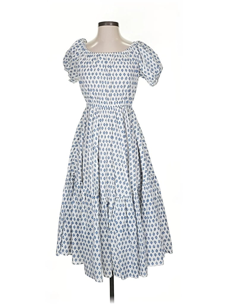 Pre-owned Caroline Constas Casual Dress In Blue